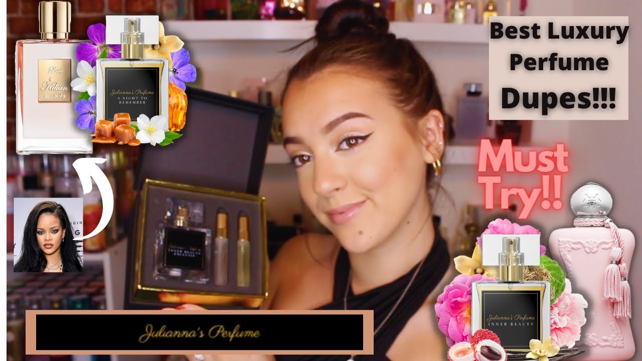 I FOUND A SPOT ON DELINA DUPE?!? MUST TRY LUXURY PERFUME DUPE HOUSE!!! JULIANNA'S PERFUME REVIEW!!