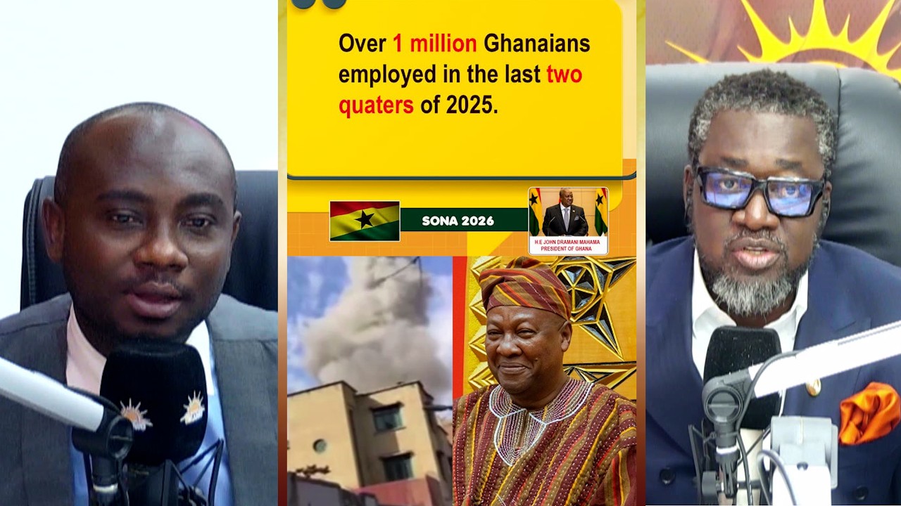 1 million job creation claims by Prez Mahama and GSS can't be a true reflection, Yaw Boamah.