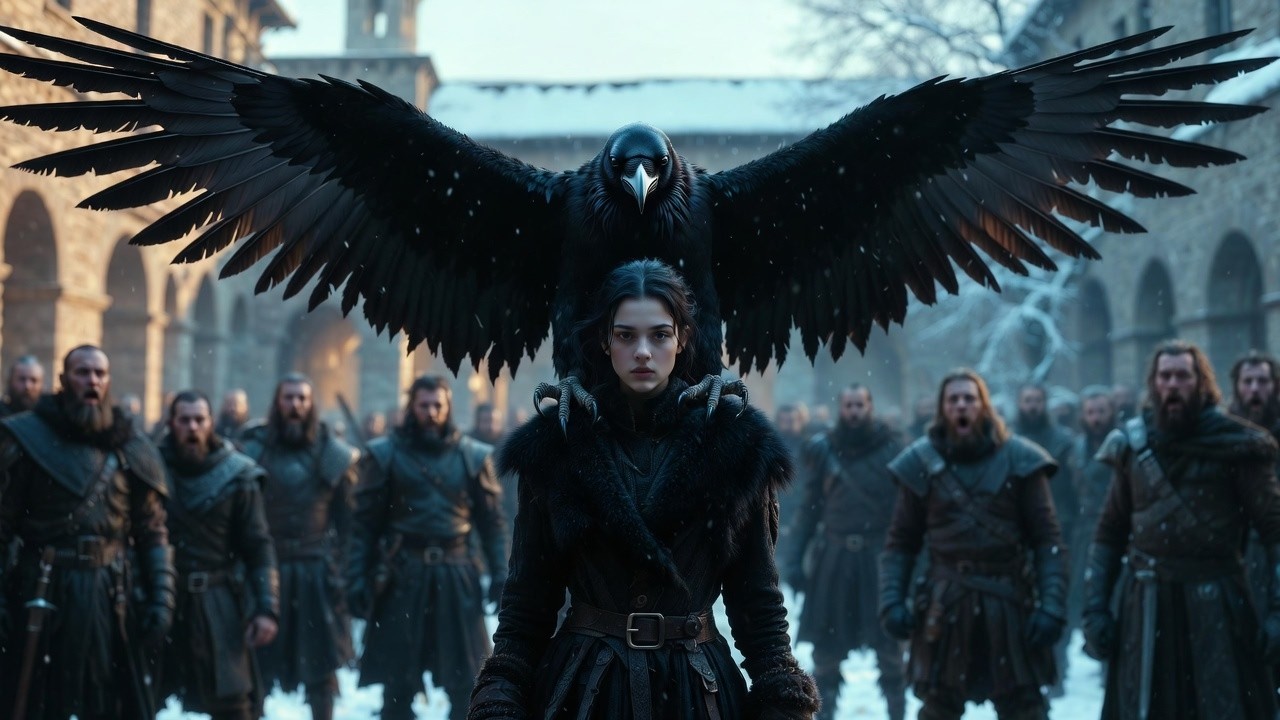 The Raven Watched the Entire Pack — But Chose the Invisible Girl