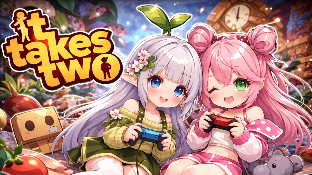 BUP! BUP! Time to play It Takes Two with Toge @HanaTsugumi 【IT TAKES TWO】#vtuber #ittakestwo