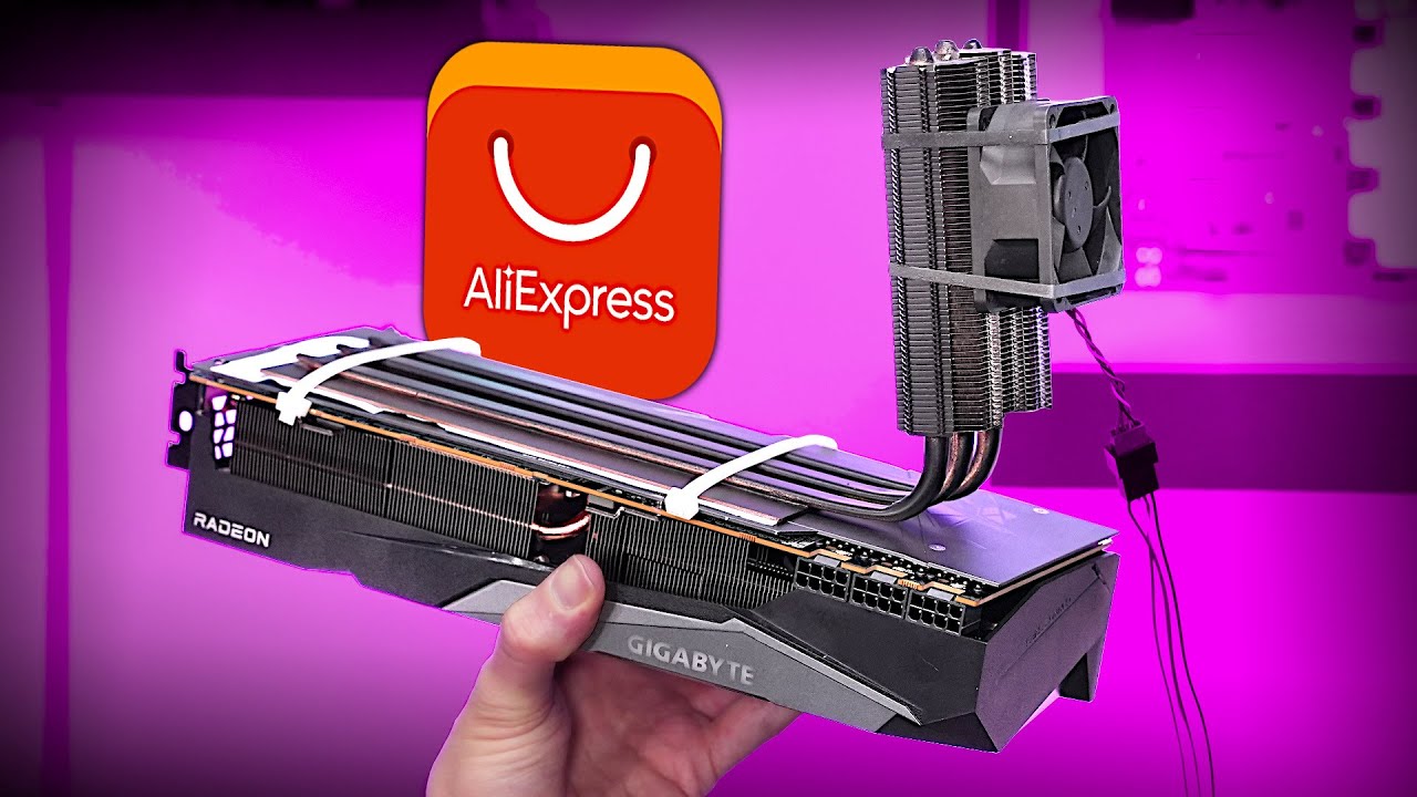 Bitte macht das NICHT - AliExpress GPU Backplate Kühler
