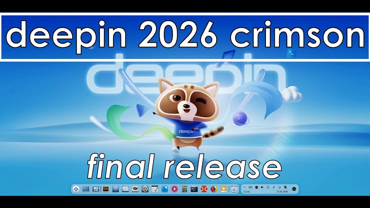 DEEPIN 25.1 Crimson NEW Release 2026 | Установка и настройка за 10 минут