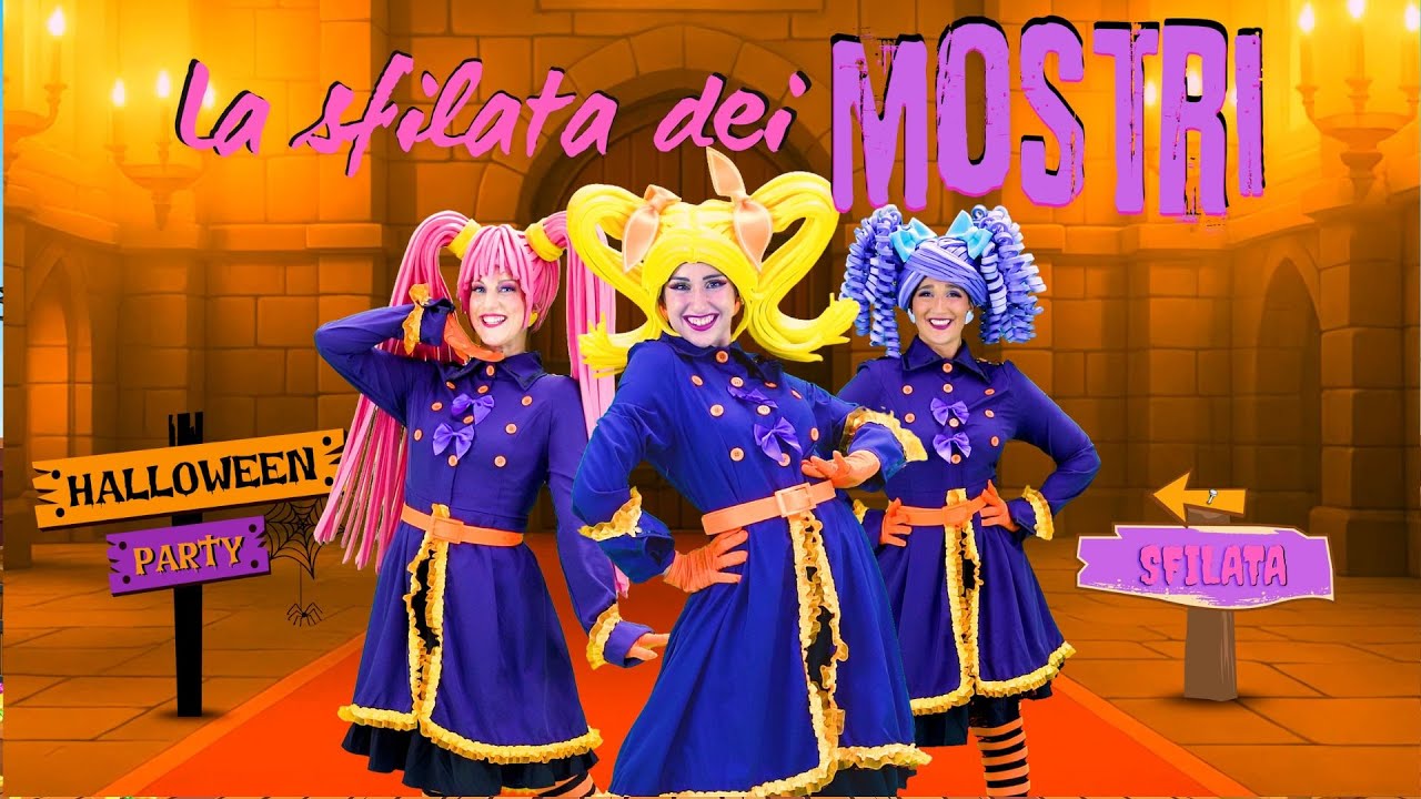 La sfilata dei Mostri - Folli Dolly - Canzone Halloween 🎃
