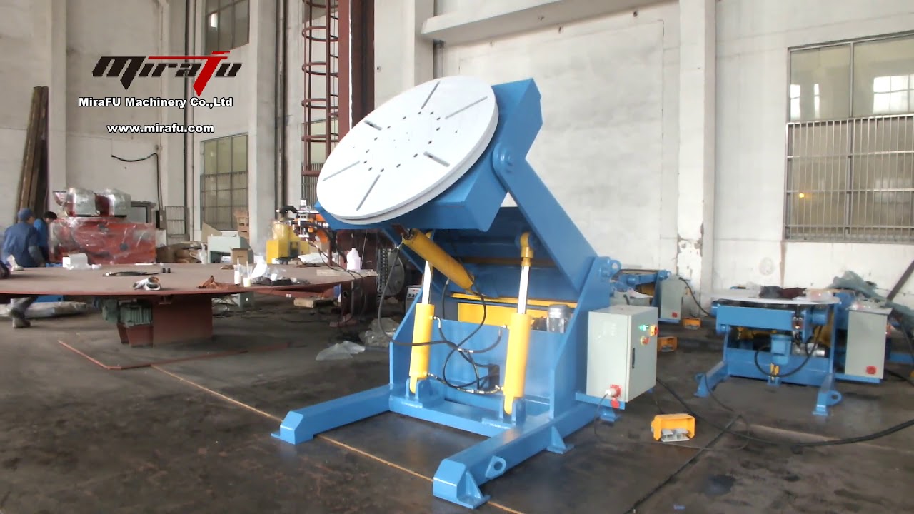 3-axis Welding Positioner HWP 10K (Hydraulic)- MiraFU WELDING AUTOMATION