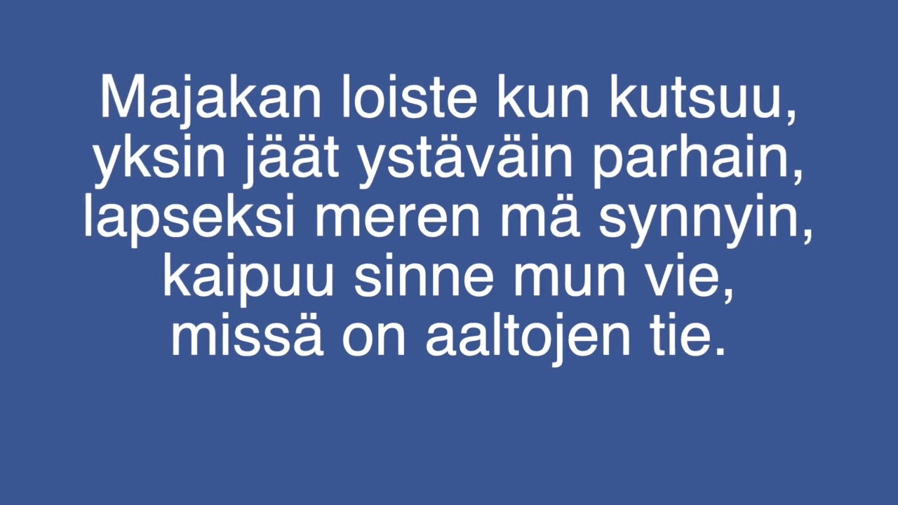 Mustanmeren valssi kara