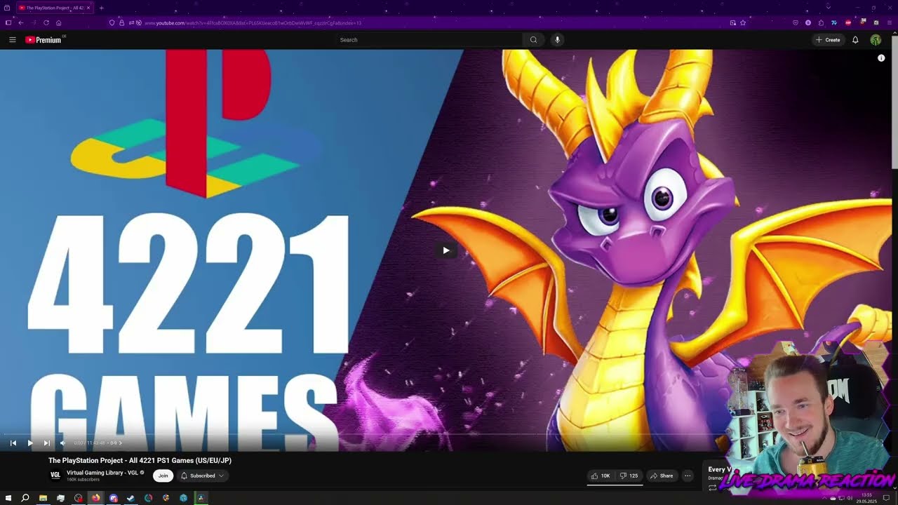 Tobi & Drama werfen einen Blick auf ALLE 4221 PS1 Spiele!
