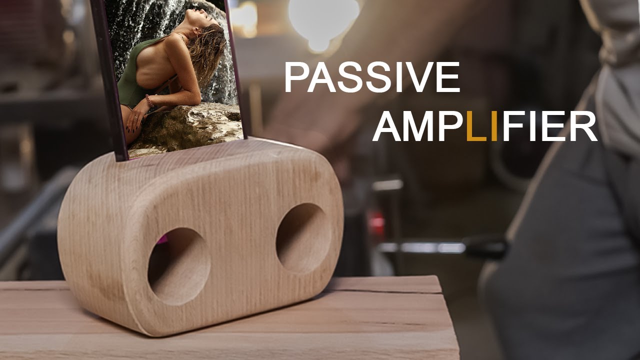 Build a Passive Wooden Speaker for Your Smartphone in Minutes