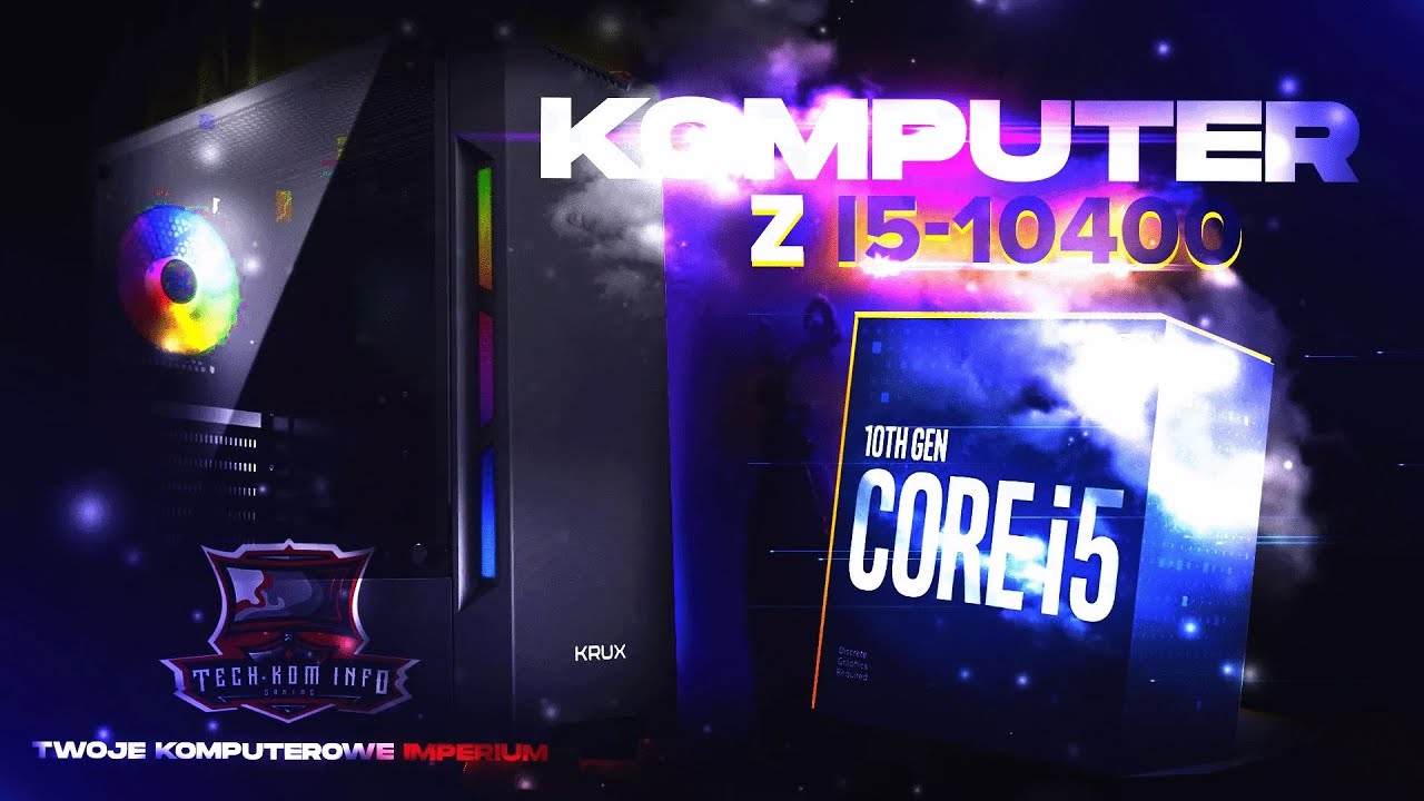 Składanie oraz prezentacja komputera Intel i5 10400 *4200zł*