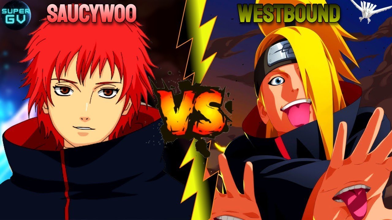 Saucywoo VS Westbound Debate | Sasori VS Deidara