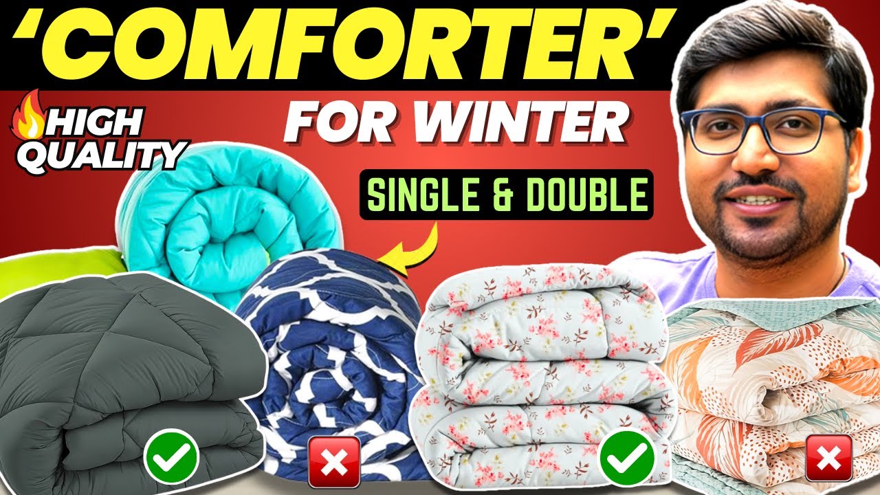 [TOP 3]🔥Best Comforters in India 2026 🛏️❄️ Best Comforters for All Seasons🔥Best Comforter Under 2000
