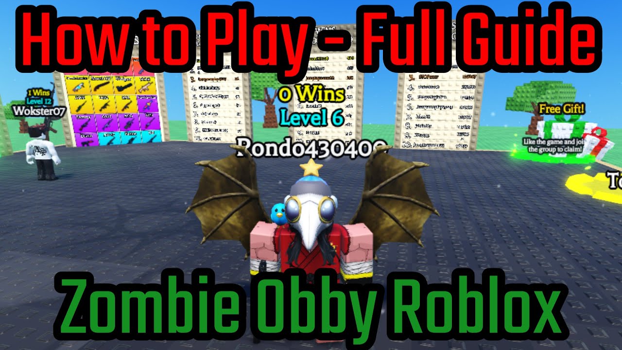 How to Play Zombie Obby Roblox - Full Guide -  Zombie Obby Roblox Gameplay