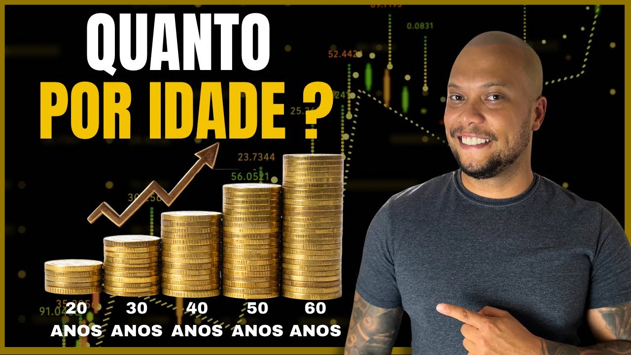 QUANTO DINHEIRO VOCÊ DEVERIA TER INVESTIDO POR IDADE?(E o que fazer se estiver atrasado)