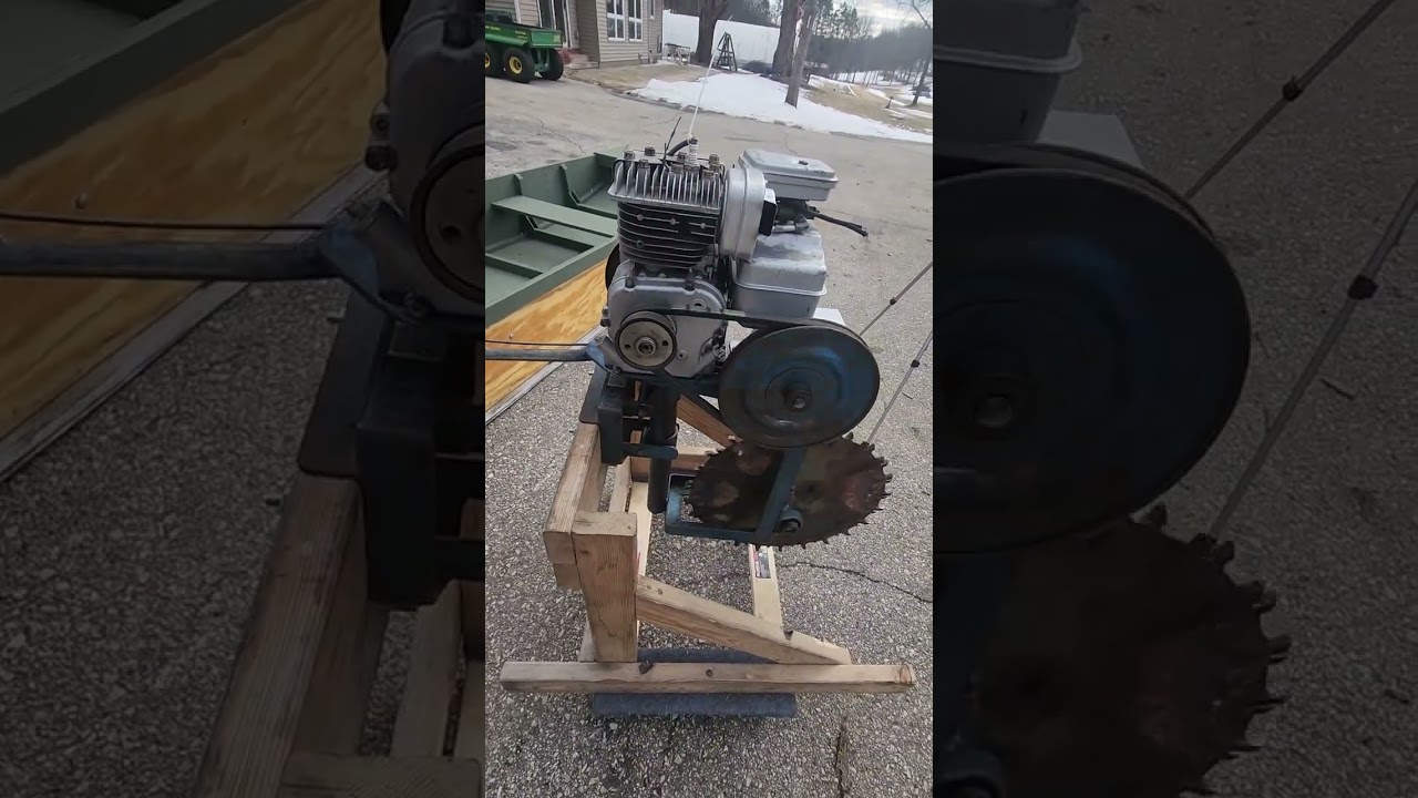 One last test start before I put the classic scratcher on a reproduction boat.