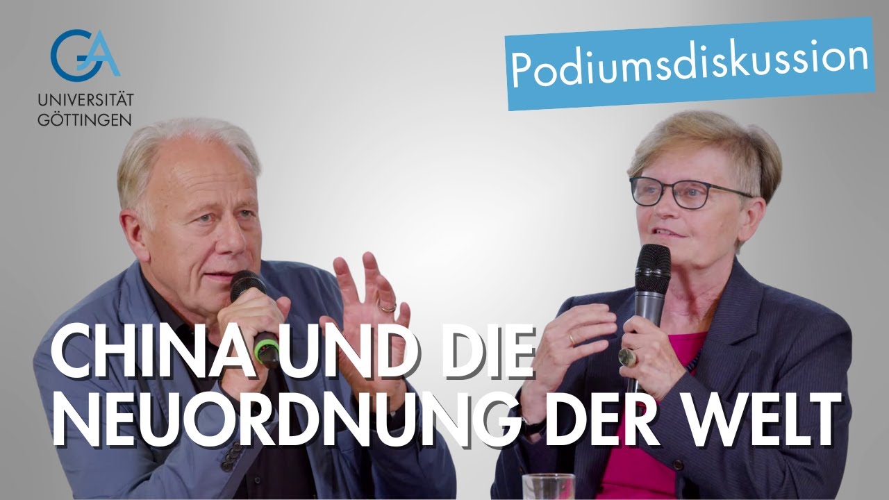 China und die Neuordnung der Welt: Jürgen Trittin und Susanne-Weigelin Schwiedrzik im Gespräch