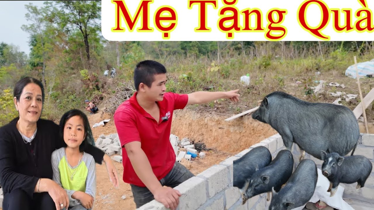 EM HƯNG NHẬN QUÀ TỪ MẸ VỢ. VÀ ƯỚC MƠ LÀM TRANG TRẠI CHĂN NUÔI