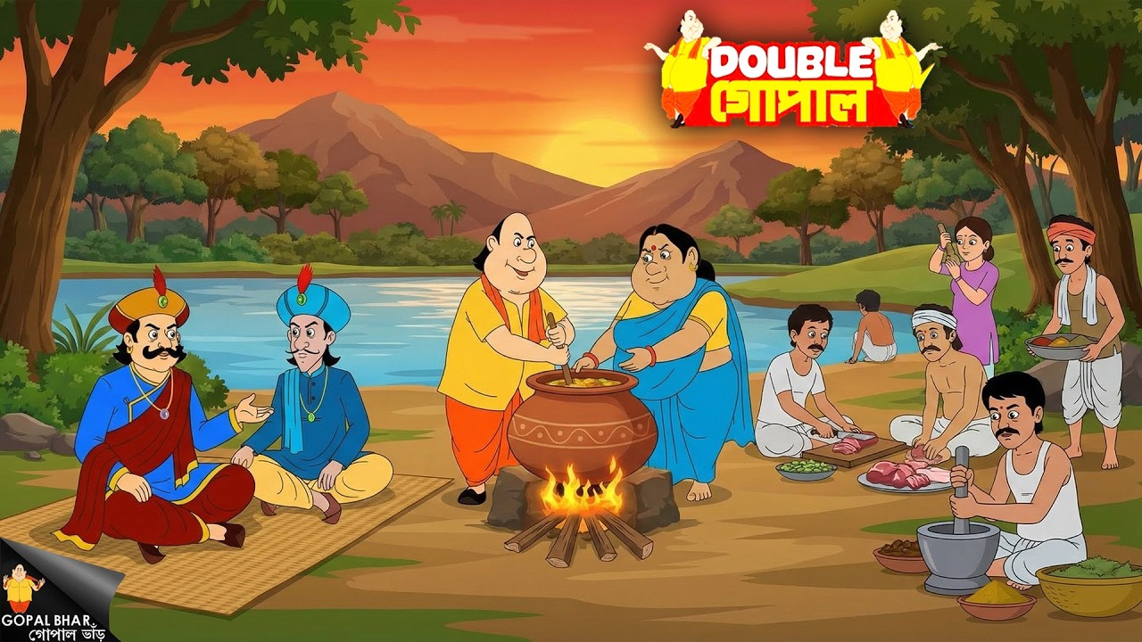 নদীর ধারে গোপাল ভাঁড়ের বুদ্ধির খেলা | Gopal Bhar| গোপাল ভর | New Episode 2026