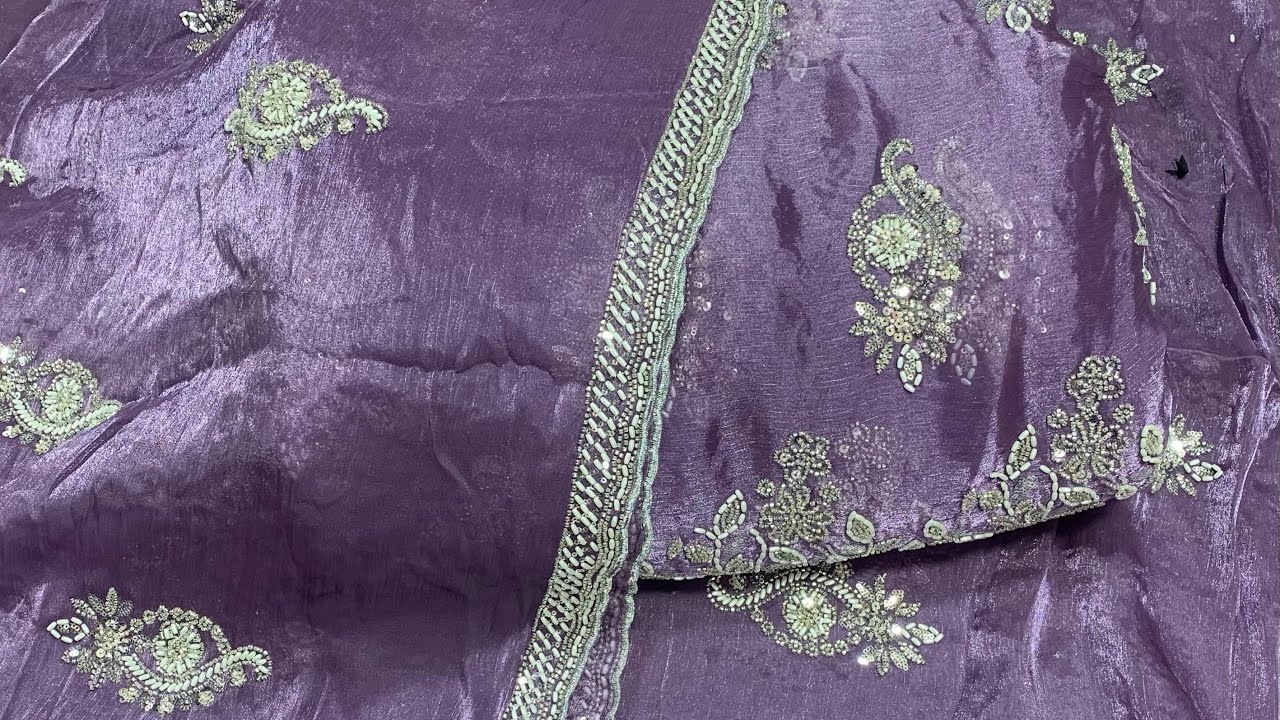 Bismillsh Fabrics new shefoon shesha silk new designs COD available #ribbon#silkclothing #dress 