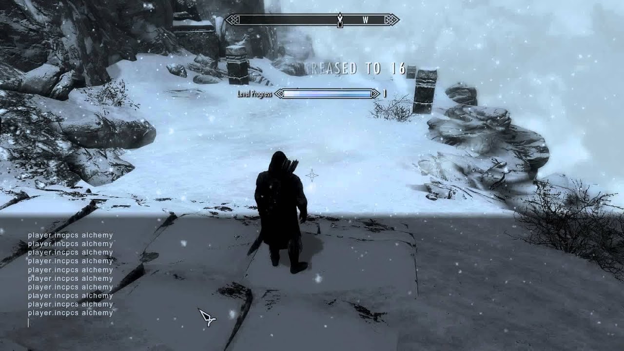 Skyrim PC How to easily get perk points (No perk codes)