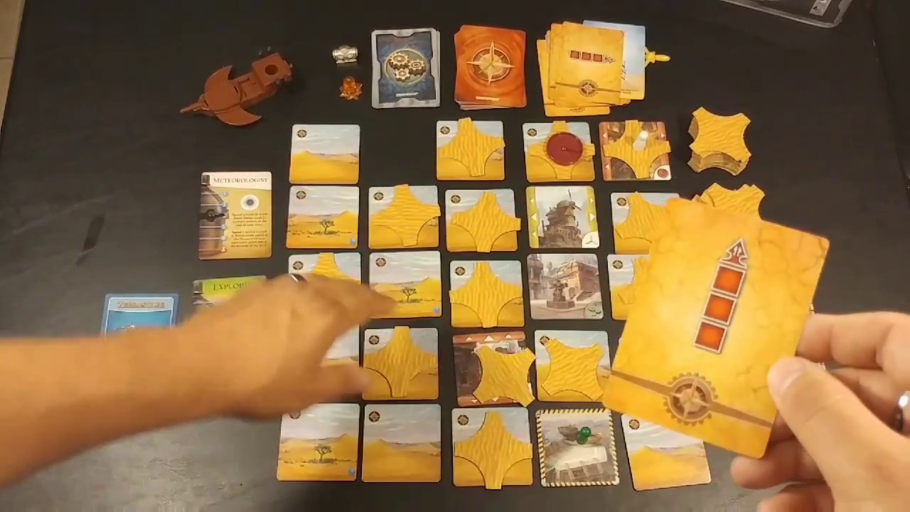 Forbidden Desert - How to play and Play through