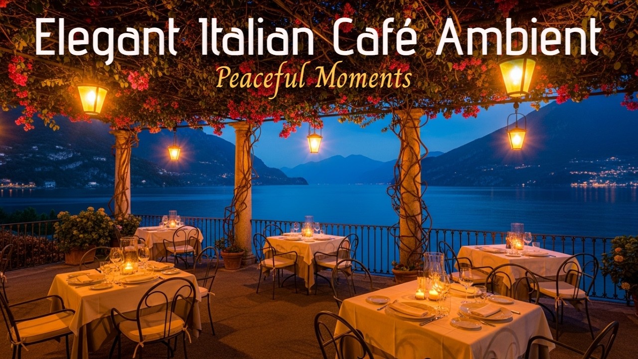 Elegant Italian Café Ambient – Musica Rilassante per Momenti di Pace 🎧
