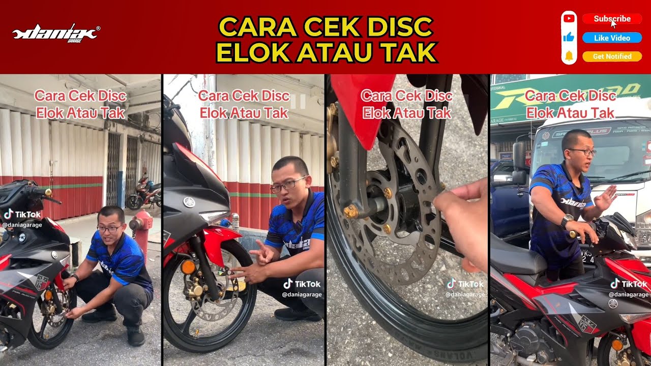 Cara Cek Disc Elok Atau Tak... Boleh buat sendiri, jimat duit