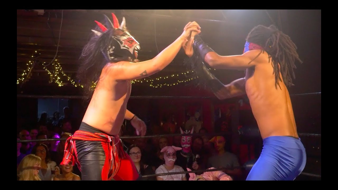 EL REY ANANSIE vs ILLUSIONISTO vs EL PIRANA vs BUKUNAWA vs ROCKY MAC (FULL MATCH)