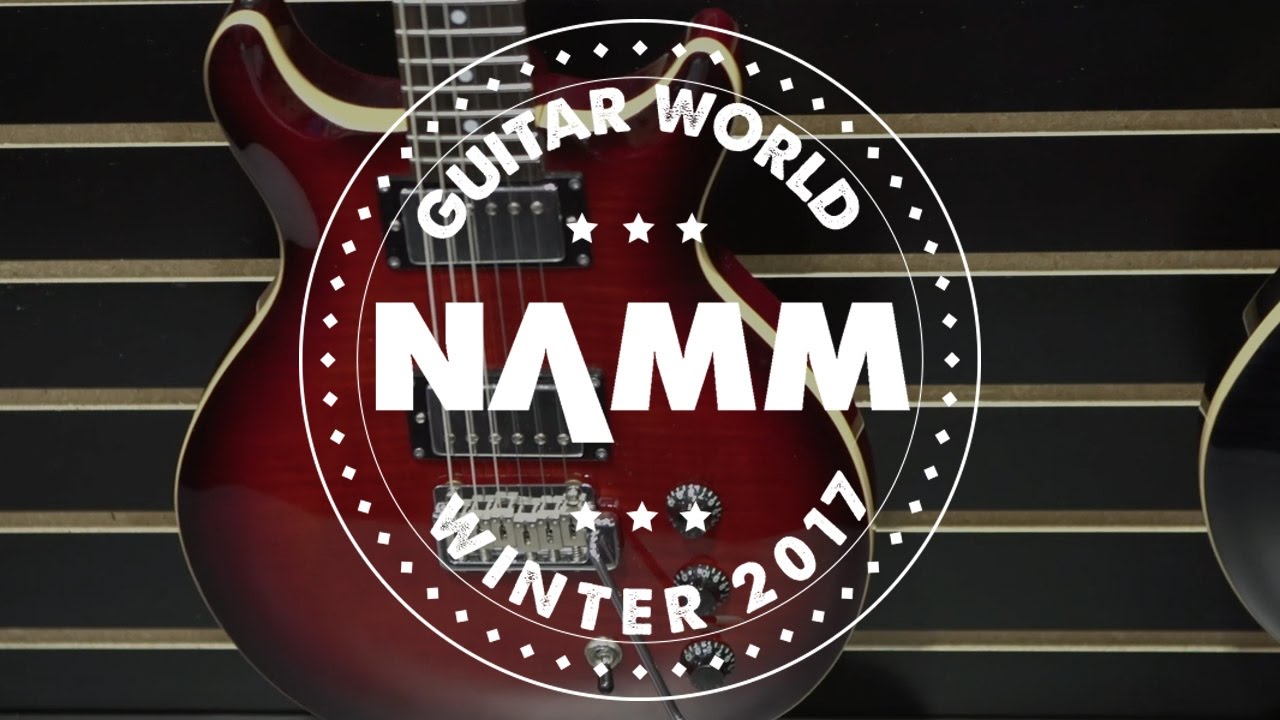 NAMM 2017 - Hamer Guitars - Standard, Sunburst Arch Tops, Vector and More!