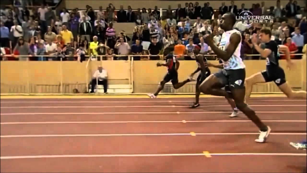 100m USAIN BOLT SLOW MOTION ART OF SPRINTING FASTEST MAN