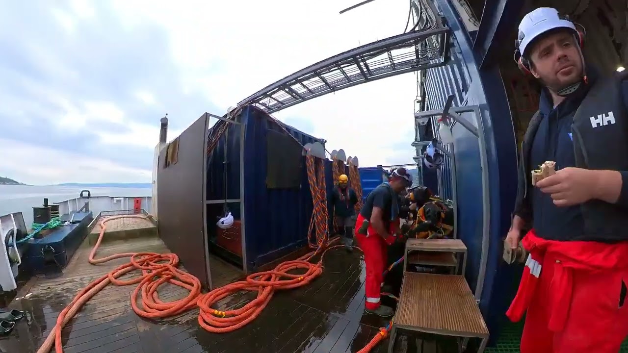 Our daily training dive operation at Professional Diving Academy