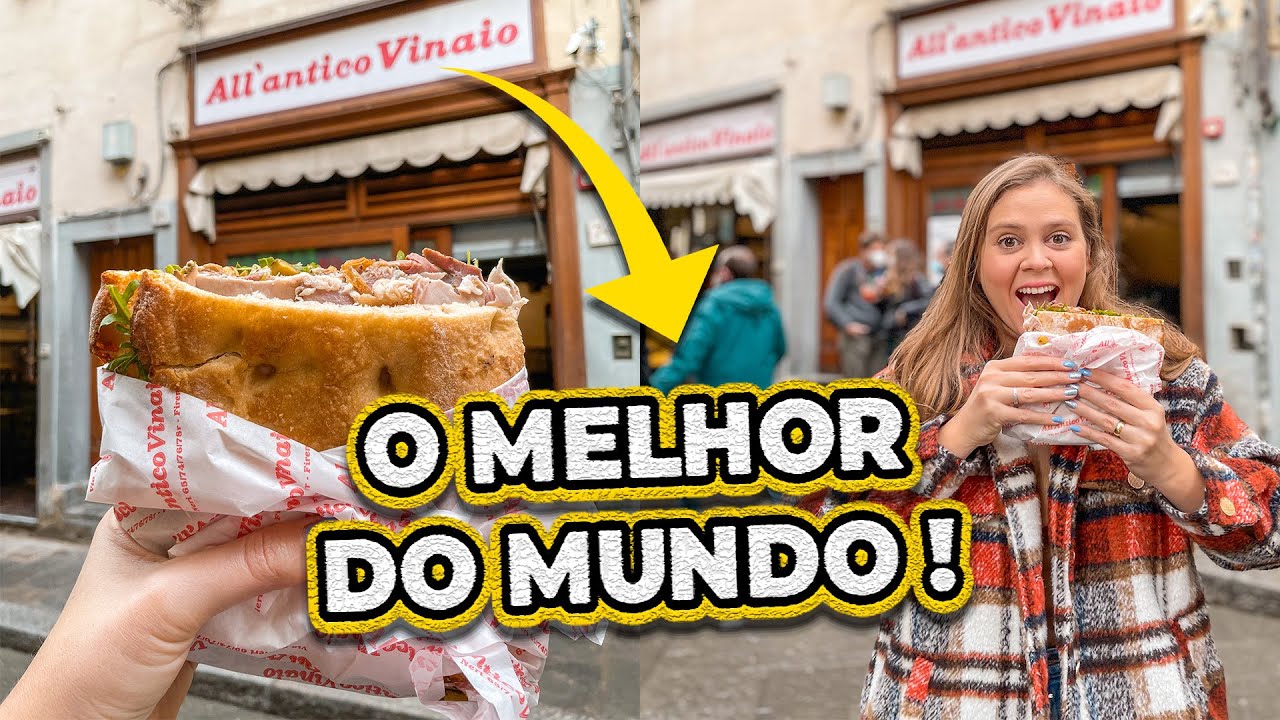 COMEMOS NO LUGAR MAIS FAMOSO DE FLORENÇA 😍 ALL’ANTICO VINAIO
