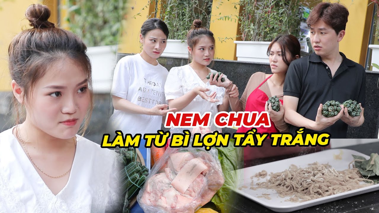Th&aacute;m Tử Abby Tập Đặc Biệt #79: Lật Tẩy Chi&ecirc;u Tr&ograve; L&agrave;m Nem Chua Từ B&igrave; Lợn Tẩy Trắng