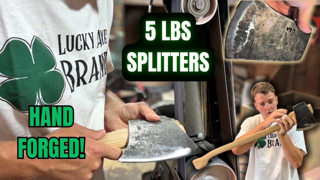 I Was Impressed… So I Got More! Let’s Make Some Wild New Axes From Honaker Blacksmithing! | EP 35