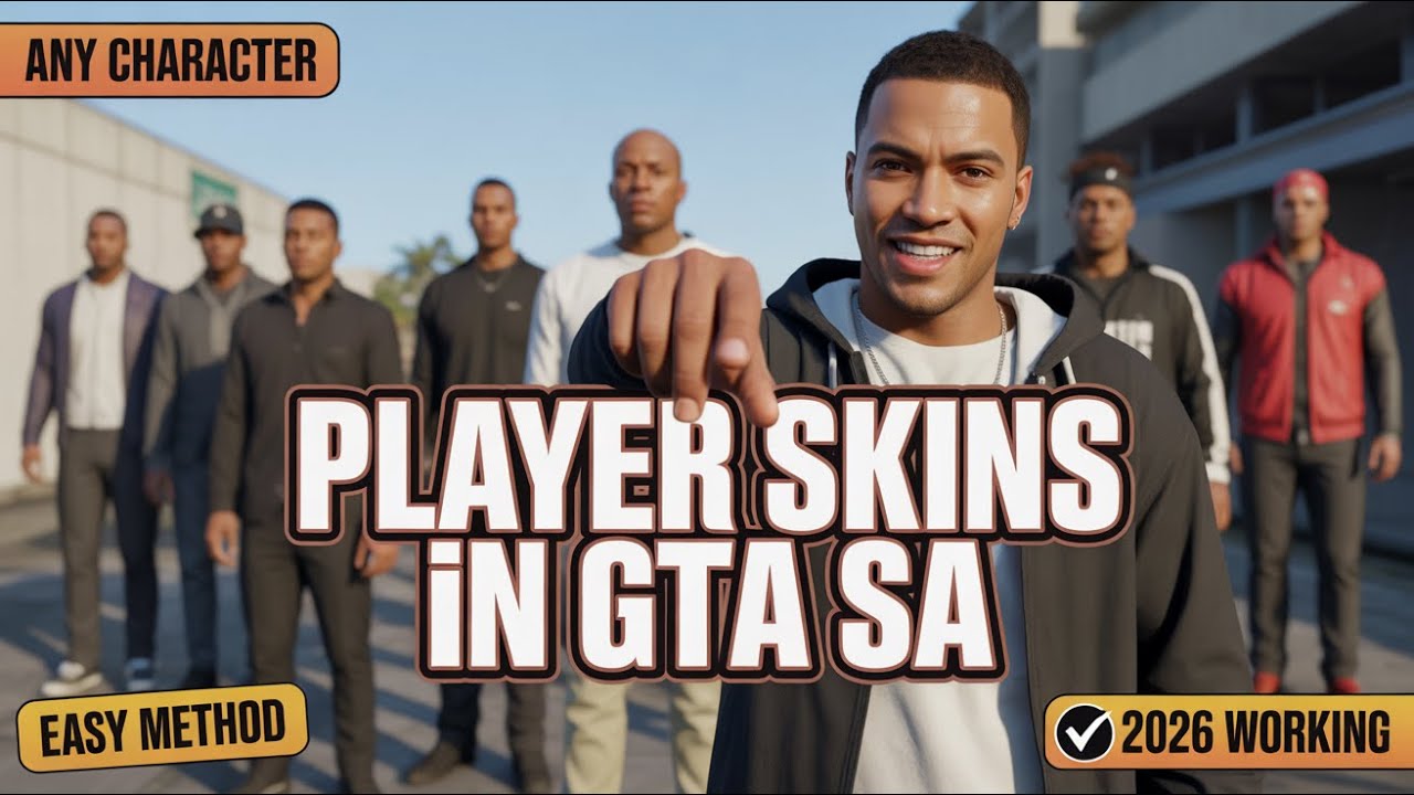 How to Install Player Skins in GTA San Andreas (Any Character) – 2026