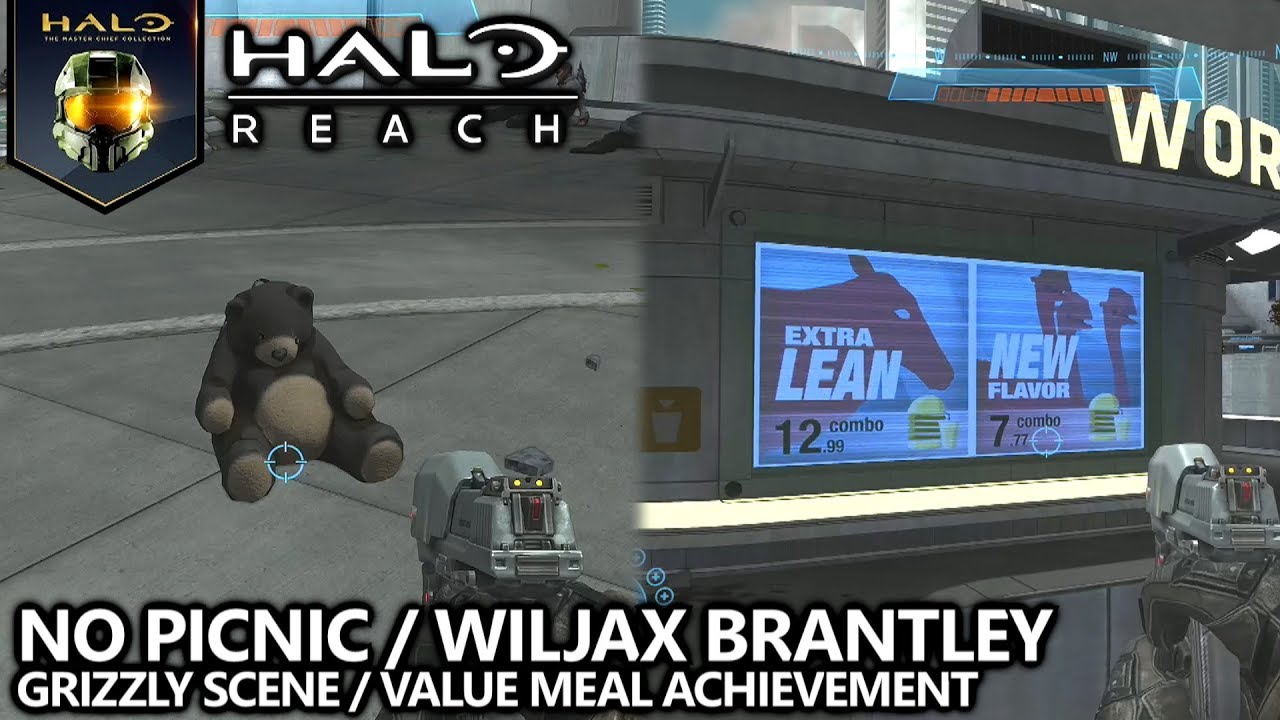 Halo Reach - No Picnic (Grizzly Scene) & The Humble Beginnings of Wiljax Brantley Achievement Guide
