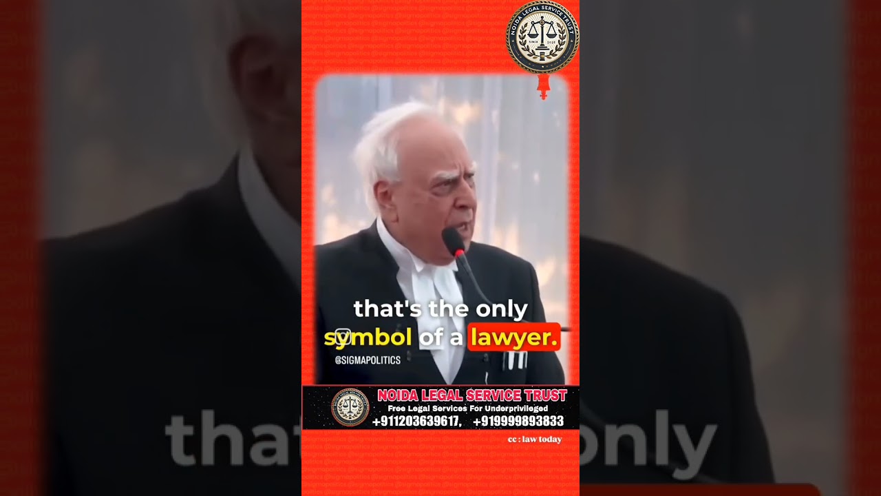 &ldquo;Kapil Sibal  Speech on Fundamental Duty of a Lawyer | Why We Are Here? | NLST Legal&rdquo;  #nlst
