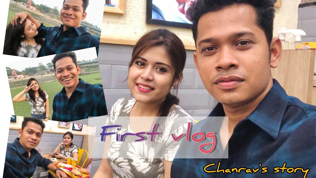 Our first vlog❤ #chanrav #ourfirstvlog #couplevlog
