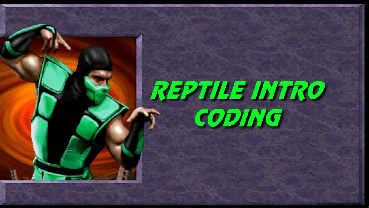 How To Code Reptile’s Intro in Mortal Kombat Ultimate MK Project Tutorial