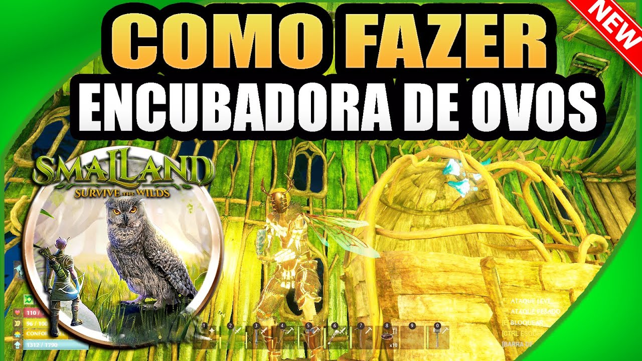 🟢Como Fazer Encubadora de Ovos no Smalland e como chocar ovos smalland tutorial para iniciantes 2024