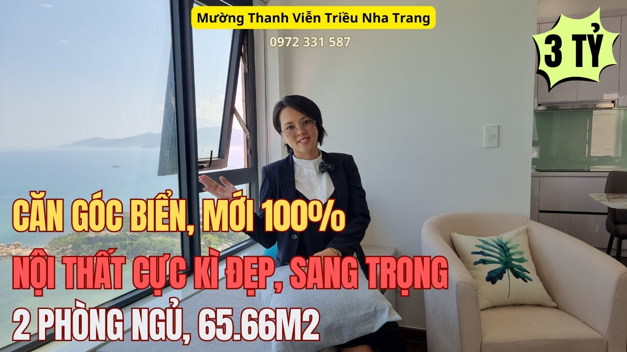 (Đã bán) Ngất ngây siêu phẩm căn góc biển mới, nội thất cực kì sang trọng Mường Thanh Viễn Triều #30