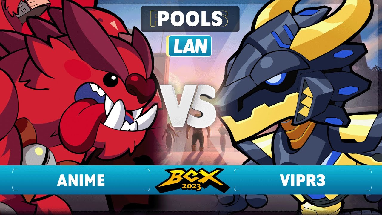 Anime vs VipR3 - Pools - Brawlhalla World Championship 2023 - LAN 1v1