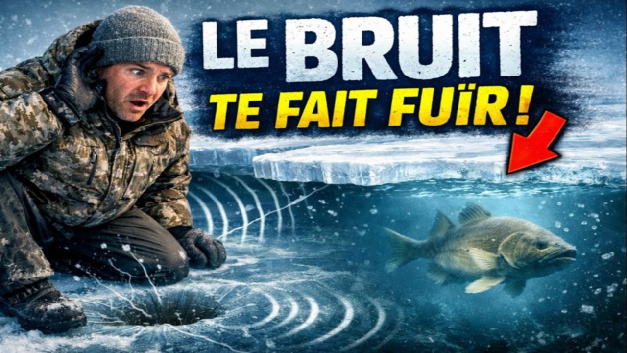 Le POISSON vous entend à 20 MÈTRES sous la glace ? Ce que 99% des pêcheurs IGNORENT.