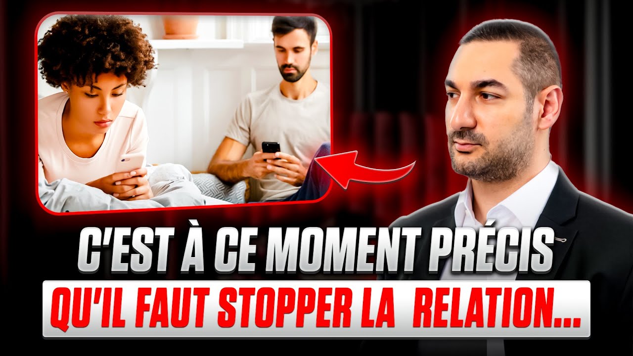 Le moment précis pour stopper une relation !