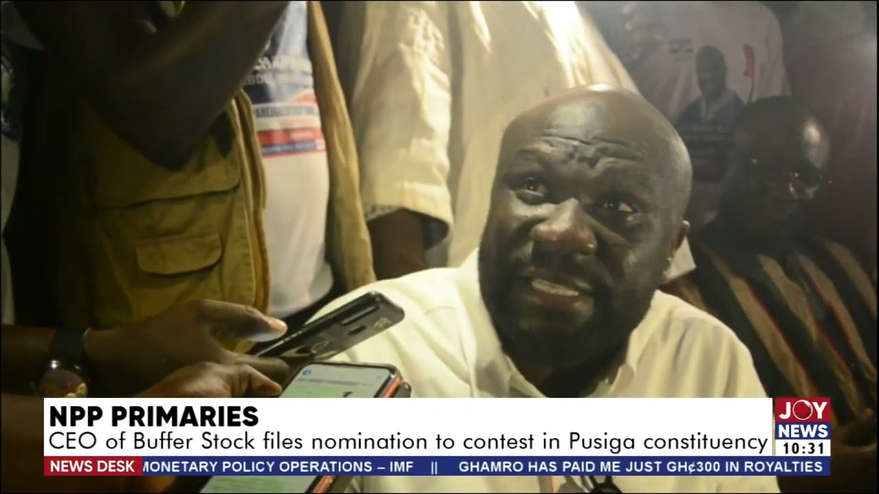 NPP Primaries: CEO of Buffer Stock files nomination to contest in Pusiga constituency