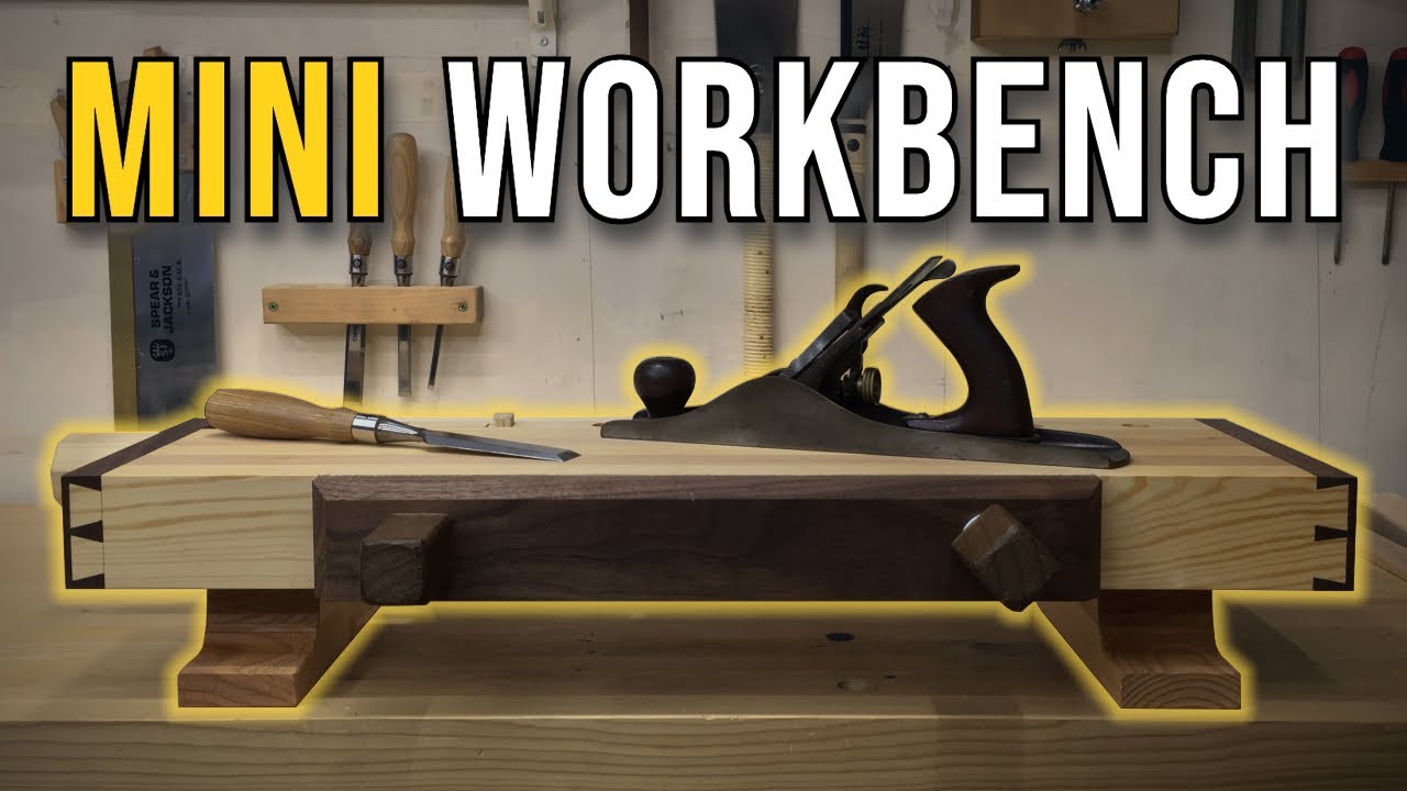 My FAVORITE Shop Upgrade...Mini Tabletop Workbench