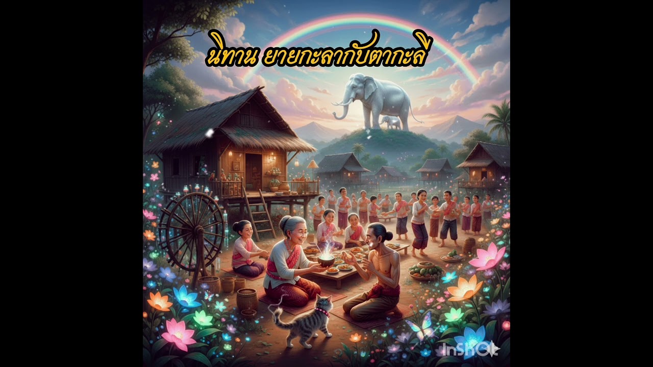 นิทานเรื่อง ยายกะลากับตากะลี และ กะลาวิเศษ#เล่านิทาน#นิทานพื้นบ้านสนุกๆ#นิทานสอนใจ 