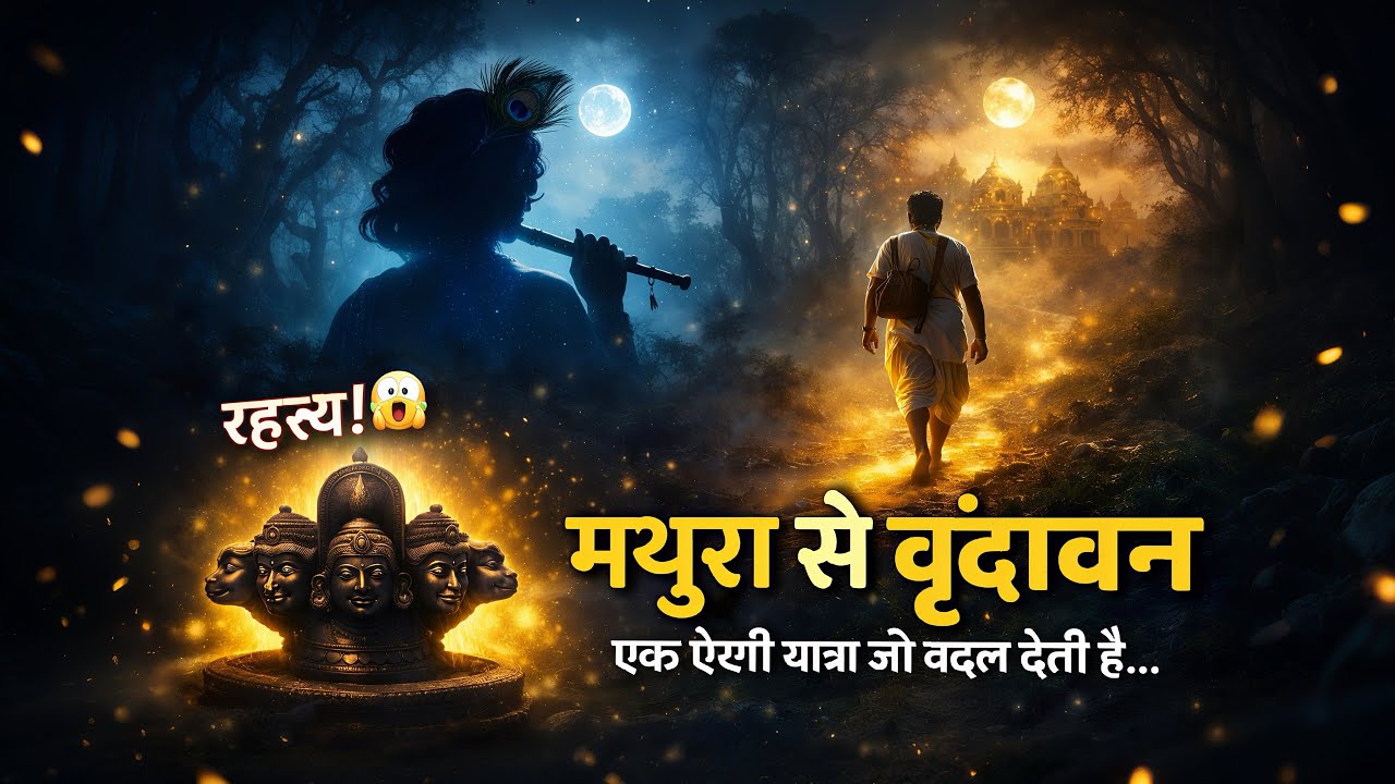 मथुरा से वृंदावन की दिव्य यात्रा | रहस्य, इतिहास और लीलाएं || The Untold Mysteries of mathura 