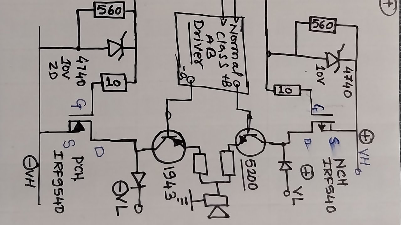 class H stepper circuits diagram study