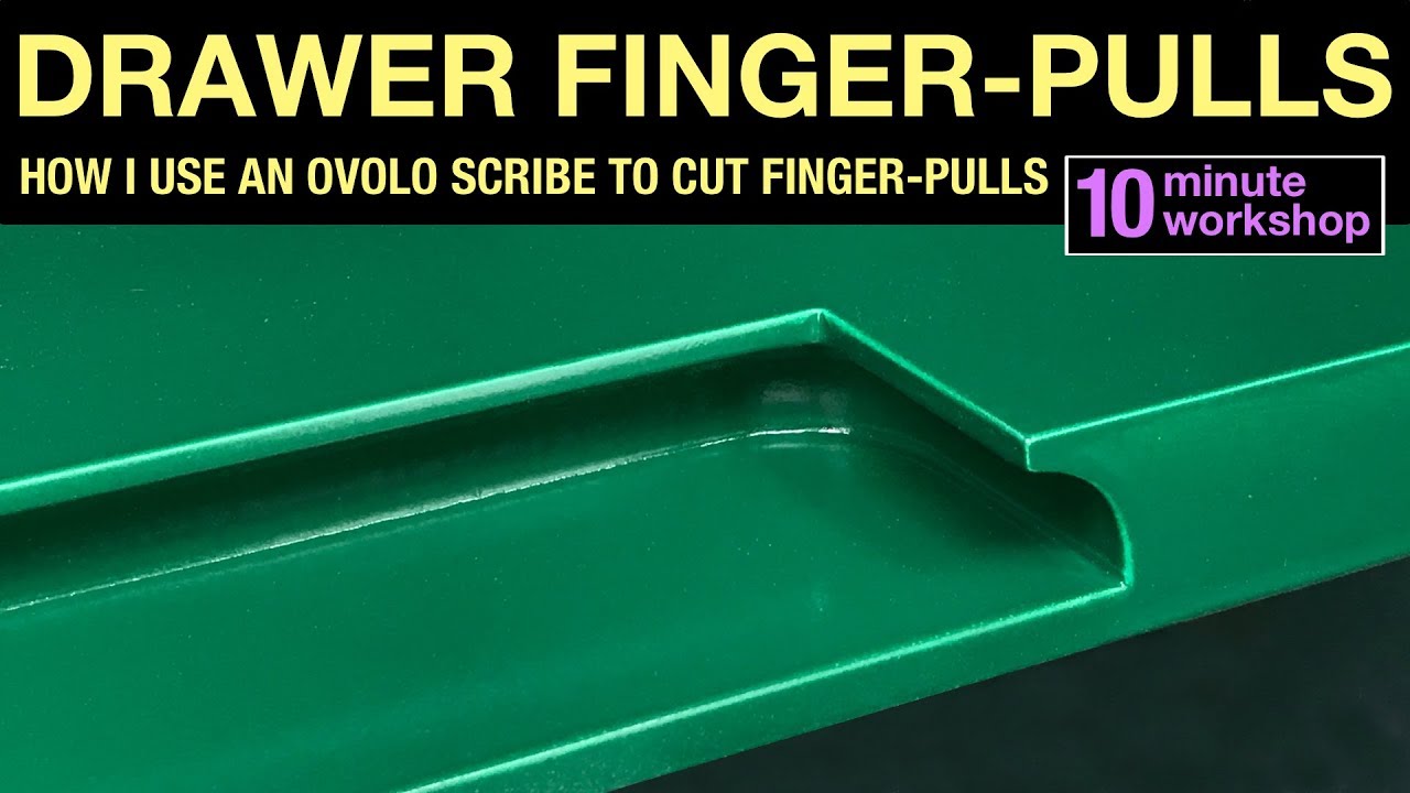 Door & Drawer Fingerpulls with Ovolo scribe #178