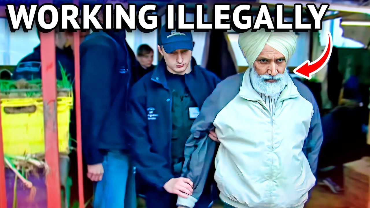 Illegal Workers Caught Red-Handed by Immigration