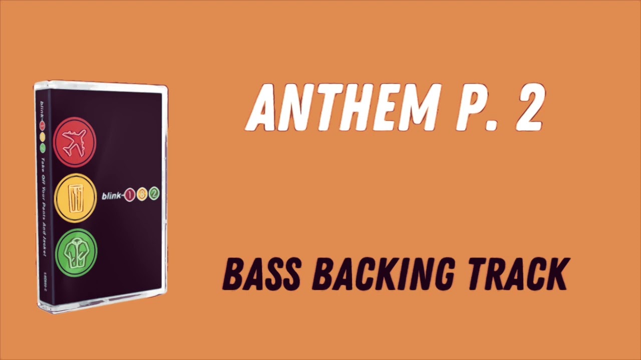 blink-182 - Anthem Part Two (Bass Backing Track) #blink182 #travisbarker #markhoppus #tomdelonge